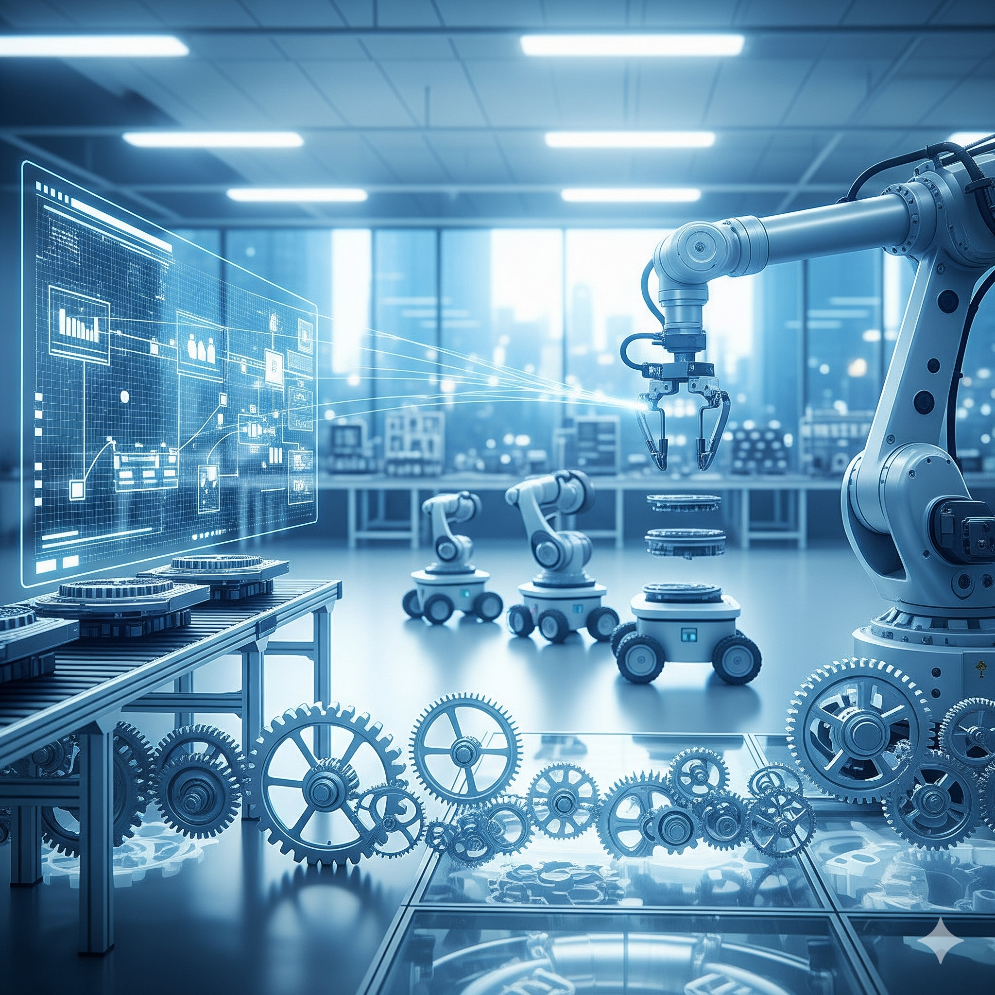Illustration showing Pabitra Technology's expertise in Automation Services