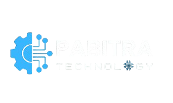 Pabitra Technology Logo - White