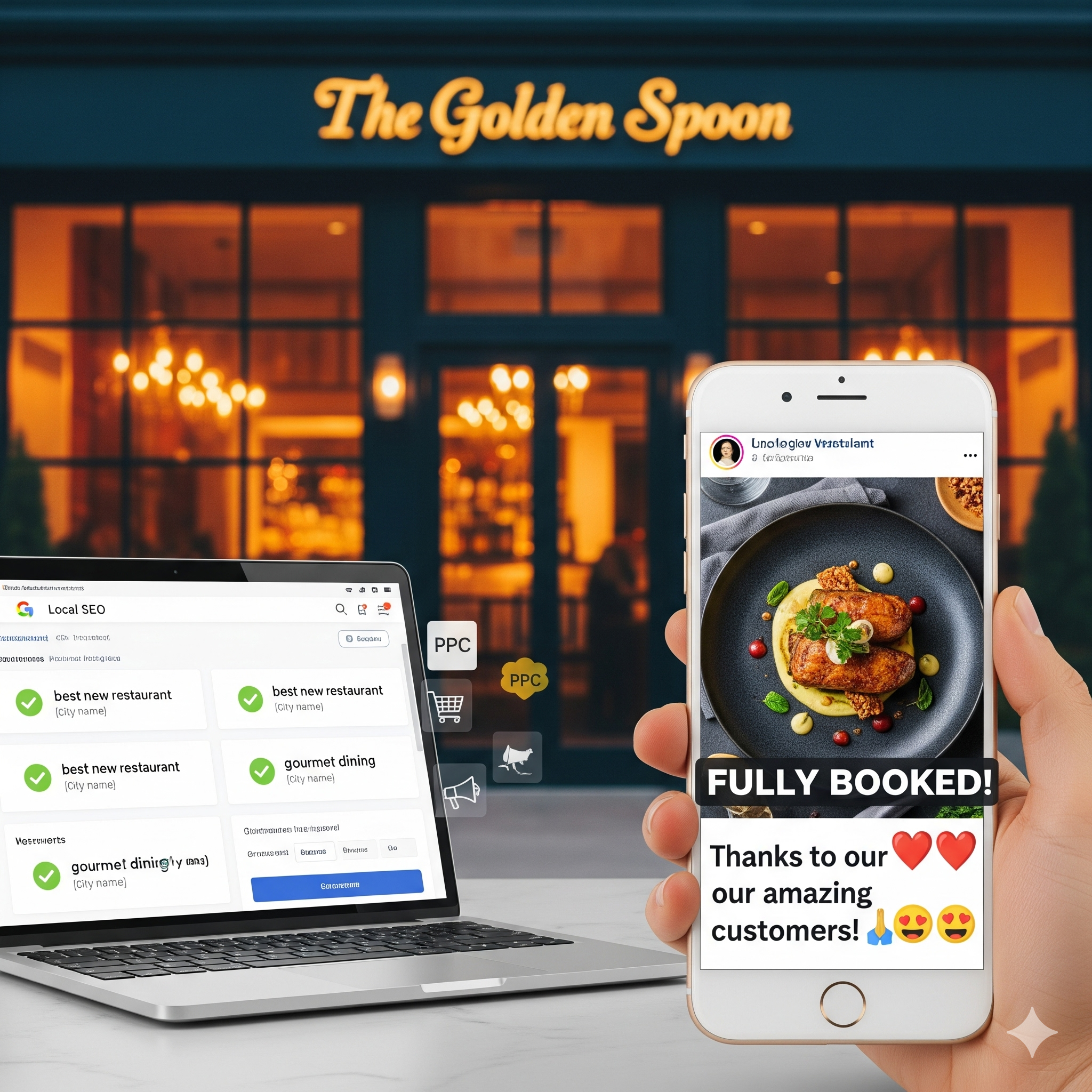 Local Restaurant Digital Marketing Campaign