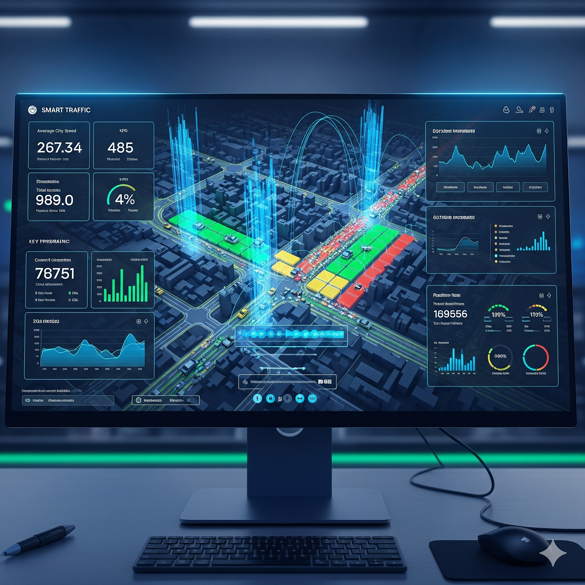 Smart City Traffic Management Web Portal