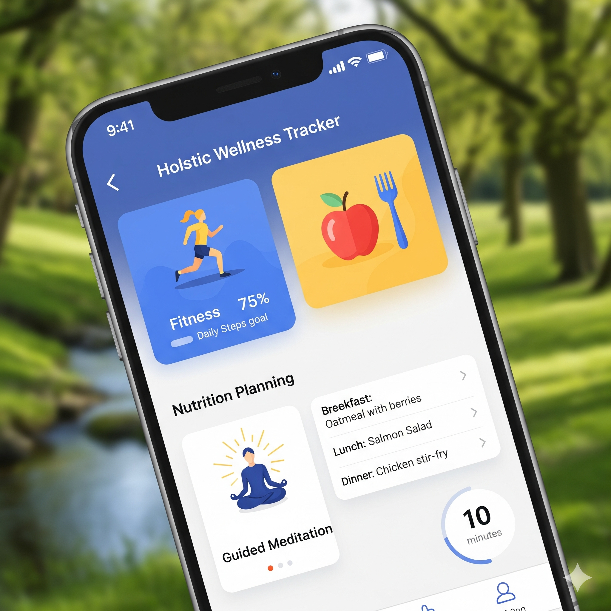 Fitness & Wellness Mobile App
